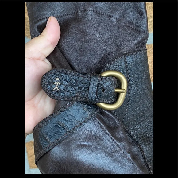 Henry Beguelin brown leather boots size 7 - Picture 5 of 11